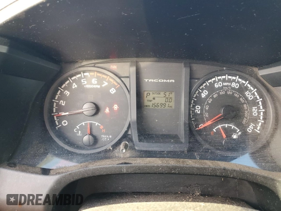 2017 Toyota Tacoma SR z VIN 5TFAX5GN8HX087468, wystawiony jako Copart lot #49354265 z przebiegiem 156 991 mil mil oraz Szkoda całkowita • Salvage title. Historia ofert i sprzedaży dostępna na DreamBid. Obrazek 9.