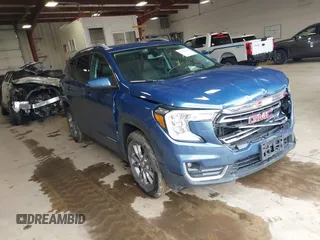 2024 GMC Terrain SLT with VIN 3GKALVEG6RL358576, listed as a IAAI auction lot 42213346 with 22,613 mi miles and . Bid and sale history available at carsss.com. Image 1.