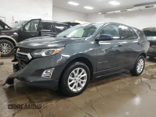 2018 Chevrolet Equinox LT with VIN 3GNAXJEV1JS568401, listed as a Copart auction lot 52775645 with 102,874 mi miles and Clean Title. Bid and sale history available at DreamBid. Image 1.