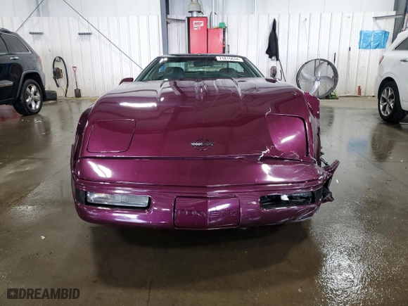 1995 Chevrolet Corvette with VIN 1G1YY22P5S5101776, listed as a Copart auction lot 71815634 with 95,844 mi miles and Salvage Title. Bid and sale history available at carsss.com. Image 5.