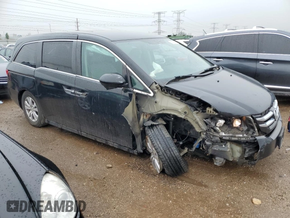 2016 Honda Odyssey EX z VIN 5FNRL5H4XGB089316, wystawiony jako Copart lot #55270505 z przebiegiem 63 456 mil mil oraz Szkoda całkowita • Salvage title. Historia ofert i sprzedaży dostępna na DreamBid. Obrazek 4.