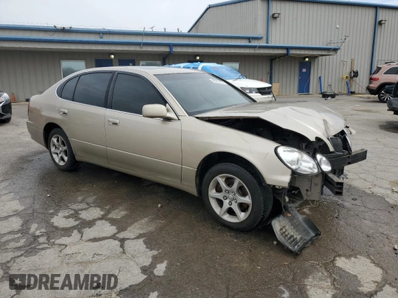 2002 Lexus GS 300 z VIN JT8BD69S920162201, wystawiony jako Copart lot #48393725 z przebiegiem 237 250 mil mil oraz Szkoda całkowita • Salvage title. Historia ofert i sprzedaży dostępna na DreamBid. Obrazek 4.