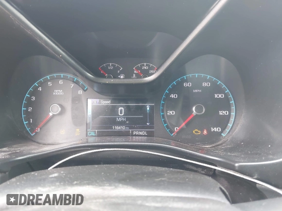 2017 Chevrolet Colorado 4WD Z71 with VIN 1GCHTDEN0H1155319, listed as a IAAI auction lot 39840560 with 116,410 mi miles. Bid and sale history available at carsss.com. Image 7.