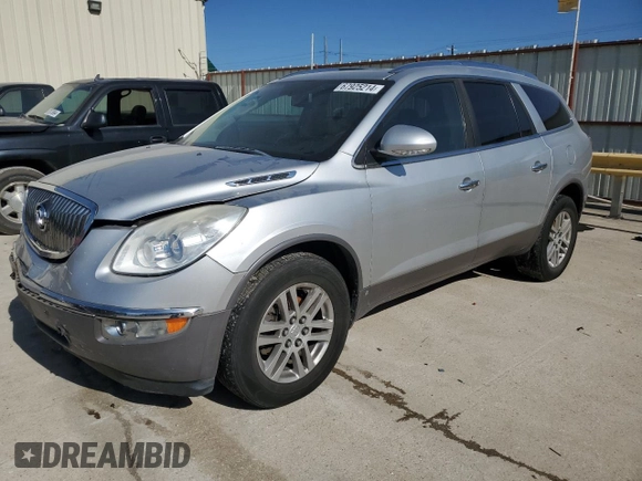 2009 Buick Enclave CX with VIN 5GAER13D09J200580, listed as a Copart auction lot 67925214 with 126,865 mi miles and Salvage Title. Bid and sale history available at DreamBid. Image 1.