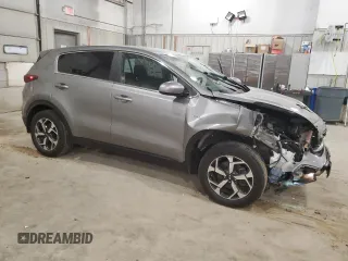 2022 Kia Sportage LX with VIN KNDPMCACXN7989162, listed as a Copart auction lot 51264965 with 20,239 mi miles and Salvage Title. Bid and sale history available at DreamBid. Image 4.