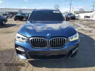 2019 BMW X3 M40i z VIN 5UXTS3C53KLR73700, wystawiony jako Copart lot #45681125 z przebiegiem 22 834 mil mil oraz Szkody całkowita. Historia ofert i sprzedaży dostępna na DreamBid. Obrazek 5.