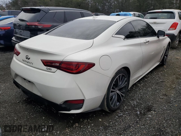 2017 Infiniti Q60 Premium with VIN JN1CV7EK2HM111111, listed as a Copart auction lot 44327985 with 83,511 mi miles and Salvage title. Bid and sale history available at DreamBid. Image 3.