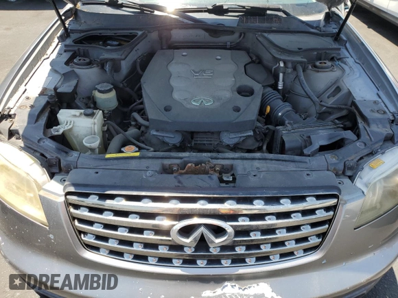 2005 Infiniti FX with VIN JNRAS08W45X210106, listed as a Copart auction lot 60341175 with 152,803 mi miles and Clean title. Bid and sale history available at DreamBid. Image 12.
