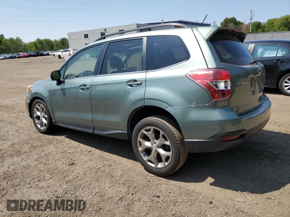 2015 Subaru Forester Touring z VIN JF2SJCWC9FH590977, wystawiony jako Copart lot #58822285 z przebiegiem 161 715 mil mil oraz Czysty tytuł • Clean title. Historia ofert i sprzedaży dostępna na DreamBid. Obrazek 2.