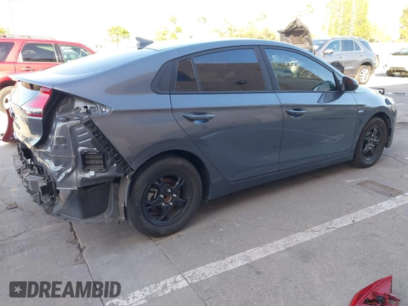 2019 Hyundai Ioniq Blue with VIN KMHC65LC6KU179800, listed as a IAAI auction lot 42196370 with 160,154 mi miles and . Bid and sale history available at DreamBid. Image 4.