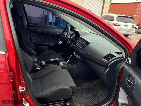2008 Mitsubishi Lancer Evolution MR with VIN JA3AW56V78U051033, listed as a Copart auction lot 82855894 with 92,726 mi miles and Salvage Title. Bid and sale history available at carsss.com. Image 5.