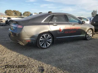 2017 Lincoln MKZ Hybrid Select with VIN 3LN6L5LU0HR663007, listed as a Copart auction lot 87657815 with 36,612 mi miles and Non Repairable. Bid and sale history available at DreamBid. Image 3.