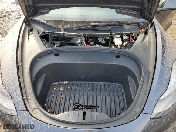 2022 Tesla Model 3 Long Range with VIN 5YJ3E1EBXNF316366, listed as a Copart auction lot 45661055 with 36,192 mi miles and Salvage Title. Bid and sale history available at carsss.com. Image 11.