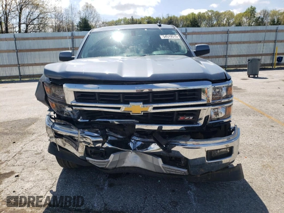 2015 Chevrolet Silverado 1500 LT with VIN 1GCVKREC7FZ435447, listed as a Copart auction lot 54519515 with 124,881 mi miles and Salvage Title. Bid and sale history available at DreamBid. Image 5.