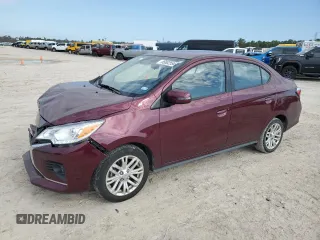 2023 Mitsubishi Mirage SE z VIN ML32FVFJ1PHF01632, wystawiony jako Copart lot #85802554 z przebiegiem 44 768 mil mil oraz Szkoda całkowita • Salvage title. Historia ofert i sprzedaży dostępna na DreamBid. Obrazek 1.