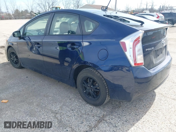 2014 Toyota Prius Four with VIN JTDKN3DU0E1818385, listed as a IAAI auction lot 41787231 with 136,670 mi miles. Bid and sale history available at carsss.com. Image 3.
