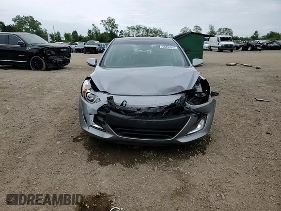 2013 Hyundai Elantra with VIN KMHD35LE2DU151185, listed as a Copart auction lot 56899545 with 62,934 mi miles and Salvage title. Bid and sale history available at DreamBid. Image 14.