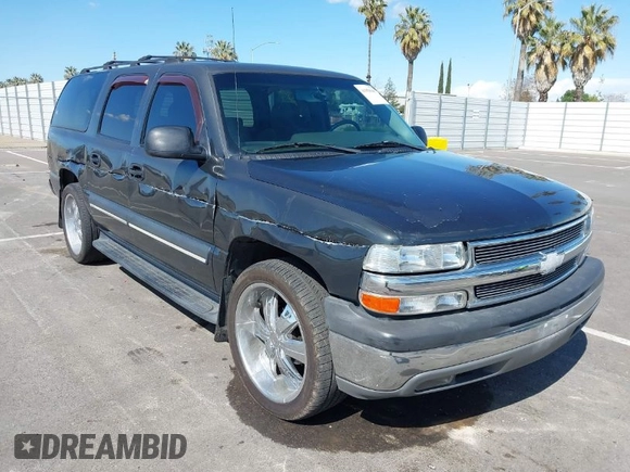 2003 Chevrolet Suburban LS with VIN 3GNEC16T63G115908, listed as a IAAI auction lot 41950165 with 202,075 mi miles. Bid and sale history available at carsss.com. Image 1.