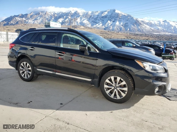 2017 Subaru Outback Touring with VIN 4S4BSATC1H3409600, listed as a Copart auction lot 47422905 with 62,859 mi miles and Salvage Title. Bid and sale history available at carsss.com. Image 4.