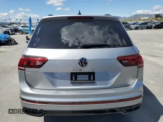 2024 Volkswagen Tiguan SE R-Line Black with VIN 3VVCB7AX1RM027893, listed as a Copart auction lot 51351375 with 25,296 mi miles and Salvage title. Bid and sale history available at DreamBid. Image 6.