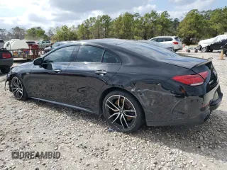 2019 Mercedes-Benz CLS with VIN WDD2J6BB8KA028431, listed as a Copart auction lot 43968965 with 91,953 mi miles and Salvage Title. Bid and sale history available at carsss.com. Image 2.