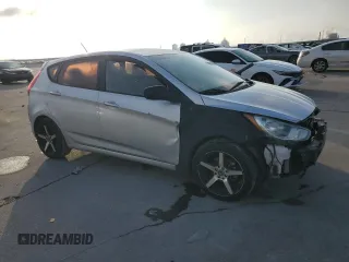 2012 Hyundai Accent SE with VIN KMHCU5AE4CU058727, listed as a Copart auction lot 54253065 with 177,409 mi miles and Salvage Title. Bid and sale history available at carsss.com. Image 4.