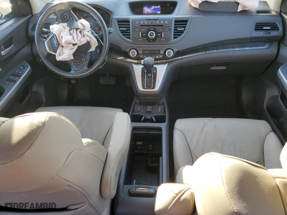 2013 Honda CR-V EX-L with VIN 5J6RM4H74DL024949, listed as a Copart auction lot 47647435 with 25,033 mi miles and Salvage Title. Bid and sale history available at carsss.com. Image 8.