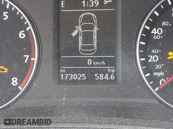 2013 Volkswagen Passat SE with VIN 1VWBH7A38DC088638, listed as a IAAI auction lot 42397459 with 173,025 mi miles and . Bid and sale history available at DreamBid. Image 16.