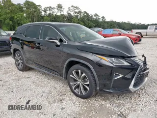 2019 Lexus RX 350L Premium z VIN JTJDZKCA0K2014881, wystawiony jako Copart lot #59753425 z przebiegiem 110 093 mil mil oraz Szkoda całkowita • Salvage title. Historia ofert i sprzedaży dostępna na DreamBid. Obrazek 4.
