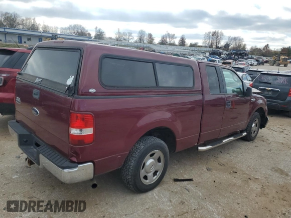 2005 Ford F-150 XL with VIN 1FTPX12595KD30384, listed as a Copart auction lot 77244603 with 170,086 mi miles and Salvage title. Bid and sale history available at DreamBid. Image 3.