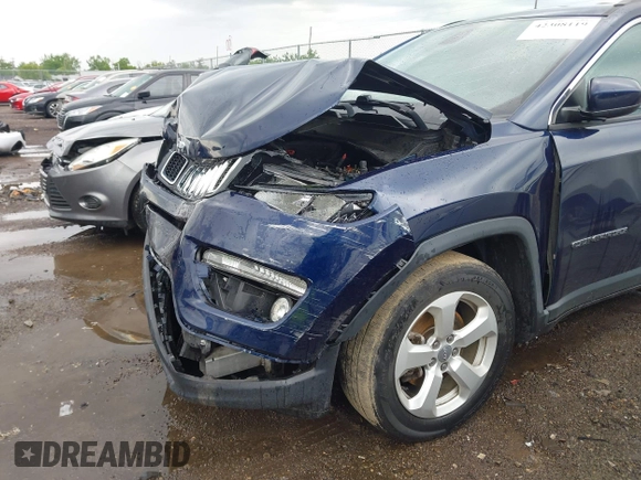 2018 Jeep Compass Latitude с VIN 3C4NJDBB9JT480133, выставлен на аукционе IAAI как лот 42308119 с пробегом 97 238 миль миль и . История ставок и продаж доступна на DreamBid. Изображение 6.