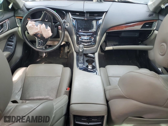 2014 Cadillac CTS Luxury RWD with VIN 1G6AR5SX1E0166474, listed as a Copart auction lot 49721625 with 112,390 mi miles and Salvage Title. Bid and sale history available at carsss.com. Image 8.