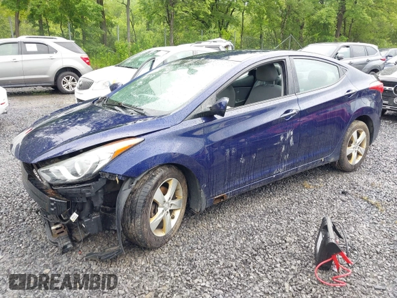 2013 Hyundai Elantra GLS with VIN 5NPDH4AE3DH179834, listed as a IAAI auction lot 42411000 with 113,198 mi miles and . Bid and sale history available at DreamBid. Image 2.