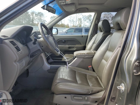 2007 Honda Pilot EX-L with VIN 5FNYF28547B038033, listed as a Copart auction lot 79601814 with 252,352 mi miles and Salvage Title. Bid and sale history available at carsss.com. Image 7.