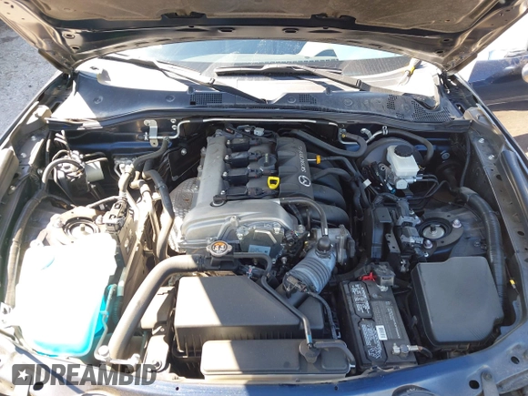 2021 Mazda MX-5 Miata Grand Touring with VIN JM1NDAM7XM0455743, listed as a IAAI auction lot 42067373 with 28,255 mi miles and . Bid and sale history available at DreamBid. Image 10.