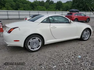 2002 Lexus SC 430 z VIN JTHFN48Y020031831, wystawiony jako Copart lot #60928345 z przebiegiem 97 935 mil mil oraz Szkoda całkowita • Salvage title. Historia ofert i sprzedaży dostępna na DreamBid. Obrazek 3.