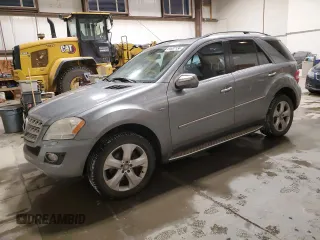 2010 Mercedes-Benz M 350 with VIN 4JGBB2FBXAA569999, listed as a Copart auction lot 84637134 with 254,712 mi miles and Clean Title. Bid and sale history available at DreamBid. Image 1.