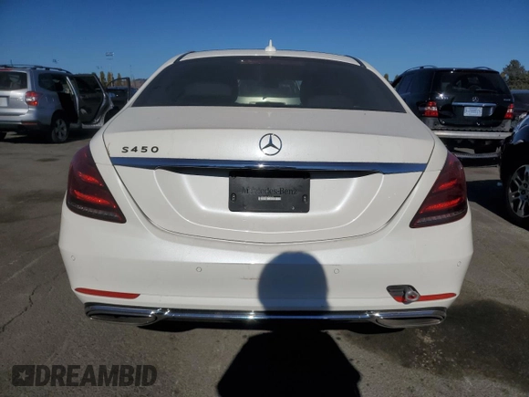 2020 Mercedes-Benz S-Class S 450 with VIN WDDUG6GB5LA502370, listed as a Copart auction lot 74552234 with 111,984 mi miles and Salvage Title. Bid and sale history available at carsss.com. Image 6.