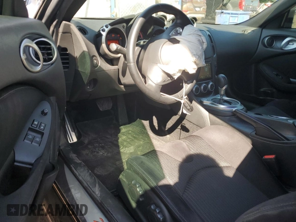 2017 Nissan 370Z with VIN JN1AZ4EH8HM952185, listed as a Copart auction lot 49923725 with 45,058 mi miles and Salvage title. Bid and sale history available at DreamBid. Image 8.
