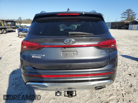 2023 Hyundai Santa Fe Calligraphy with VIN 5NMS54ALXPH496638, listed as a Copart auction lot 86174154 with 30,657 mi miles and Salvage Title. Bid and sale history available at carsss.com. Image 6.
