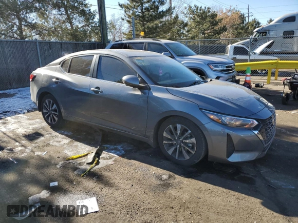 2024 Nissan Sentra SV with VIN 3N1AB8CVXRY235273, listed as a Copart auction lot 88547095 with 20,427 mi miles and Salvage Title. Bid and sale history available at DreamBid. Image 4.