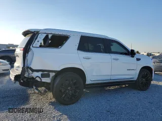 2024 GMC Yukon Denali with VIN 1GKS2DKLXRR105675, listed as a Copart auction lot 85982434 with 14,991 mi miles and Salvage Title. Bid and sale history available at carsss.com. Image 3.