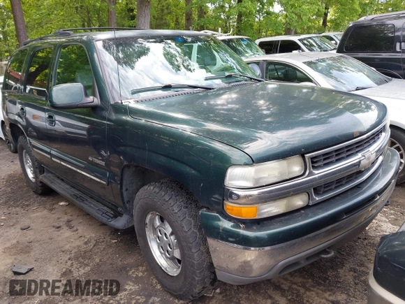 2001 Chevrolet Tahoe LT with VIN 1GNEK13T51R116634, listed as a IAAI auction lot 42106345 with 264,916 mi miles. Bid and sale history available at carsss.com. Image 1.