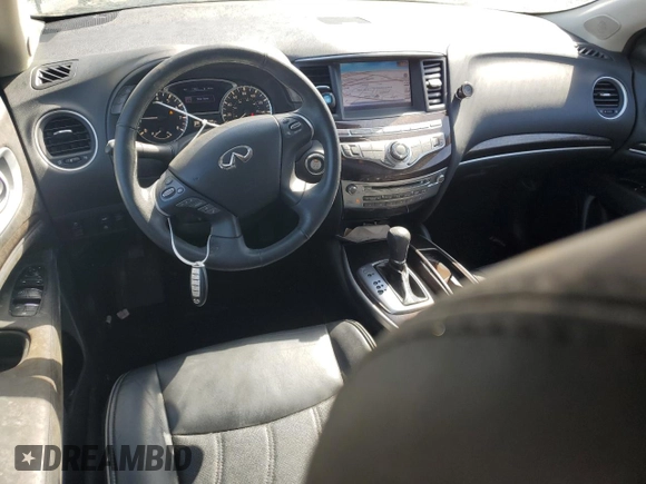 2015 Infiniti QX60 with VIN 5N1AL0MMXFC506575, listed as a Copart auction lot 48435245 with 61,198 mi miles and Salvage Title. Bid and sale history available at DreamBid. Image 8.