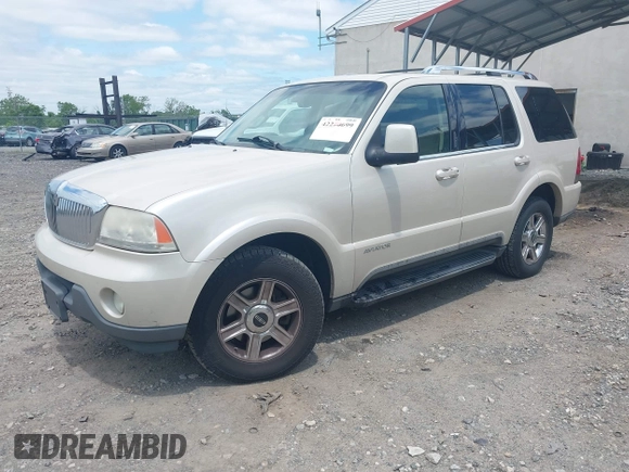 2005 Lincoln Aviator with VIN 5LMEU88H85ZJ14746, listed as a IAAI auction lot 42290699 with 190,127 mi miles and . Bid and sale history available at DreamBid. Image 2.