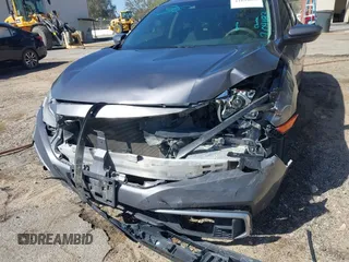 2019 Honda Civic Sedan LX with VIN 19XFC2F67KE204183, listed as a IAAI auction lot 41654678 with 107,306 mi miles. Bid and sale history available at carsss.com. Image 12.