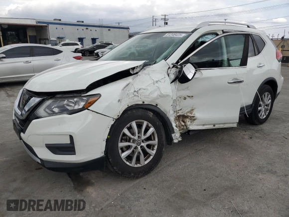 2017 Nissan Rogue SV with VIN KNMAT2MV4HP572558, listed as a Copart auction lot 51246425 with 177,018 mi miles and Salvage Title. Bid and sale history available at carsss.com. Image 1.
