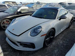2024 Porsche 911 Carrera with VIN WP0AA2A9XRS210035, listed as a Copart auction lot 75607194 with 0 mi miles and Salvage Title. Bid and sale history available at carsss.com. Image 1.