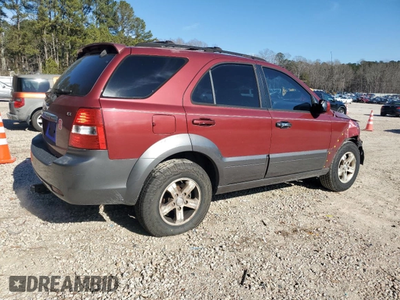 2007 Kia Sorento LX z VIN KNDJD736275669305, wystawiony jako Copart lot #85305954 z przebiegiem 217 513 mil mil oraz Szkoda całkowita • Salvage title. Historia ofert i sprzedaży dostępna na DreamBid. Obrazek 3.