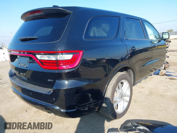 2022 Dodge Durango GT Plus with VIN 1C4RDJDG9NC219375, listed as a IAAI auction lot 41359434 with 37,214 mi miles and . Bid and sale history available at DreamBid. Image 4.